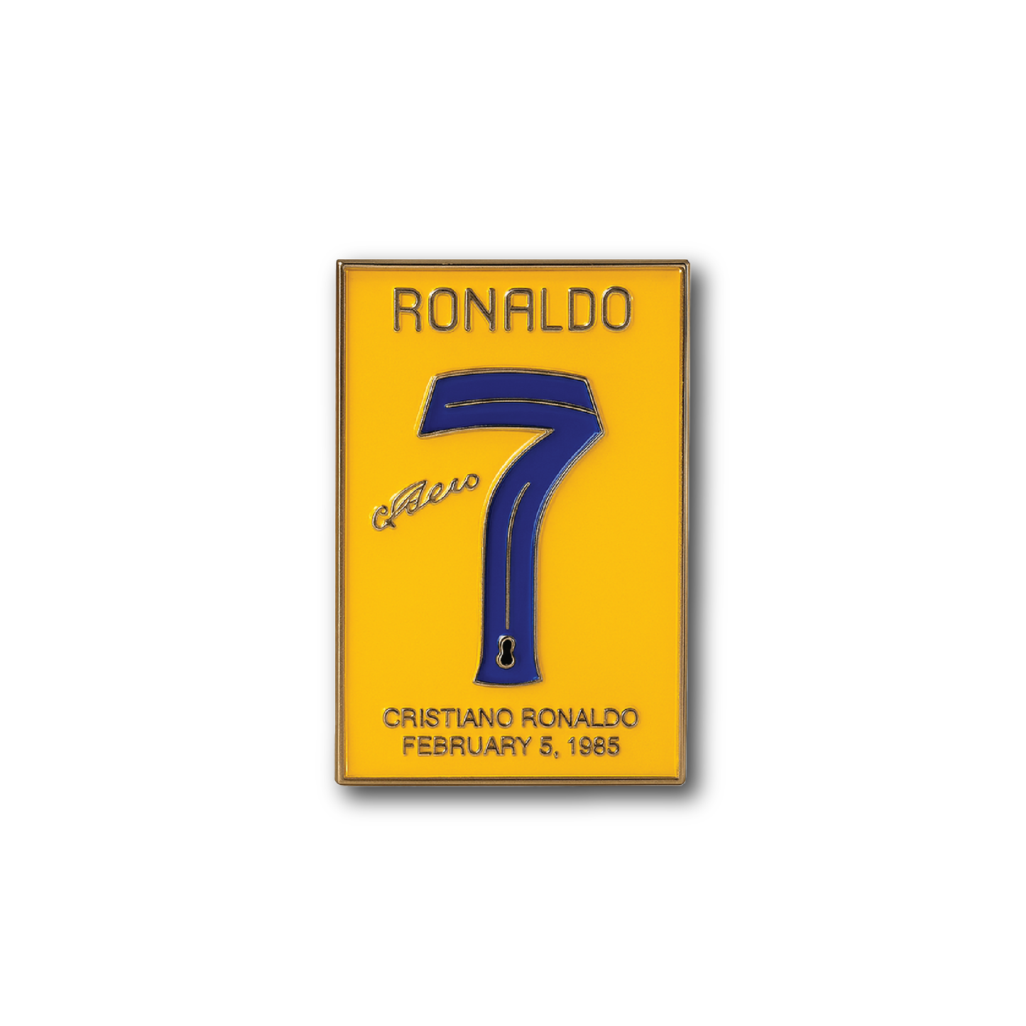 CR7 Metal Badges