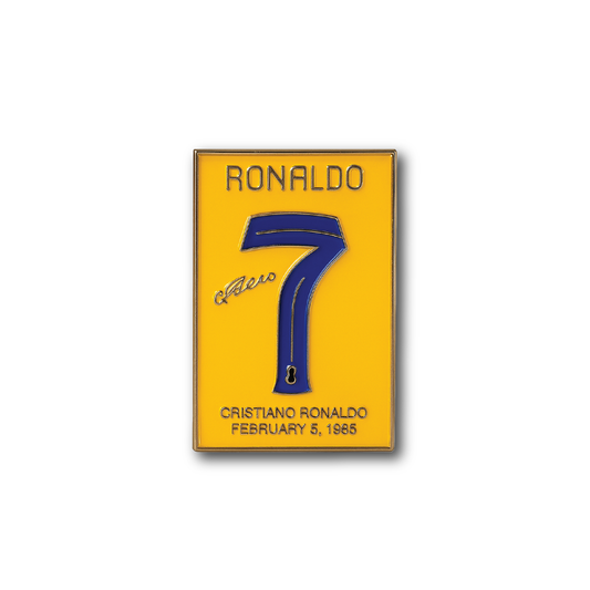 CR7 Metal Badges