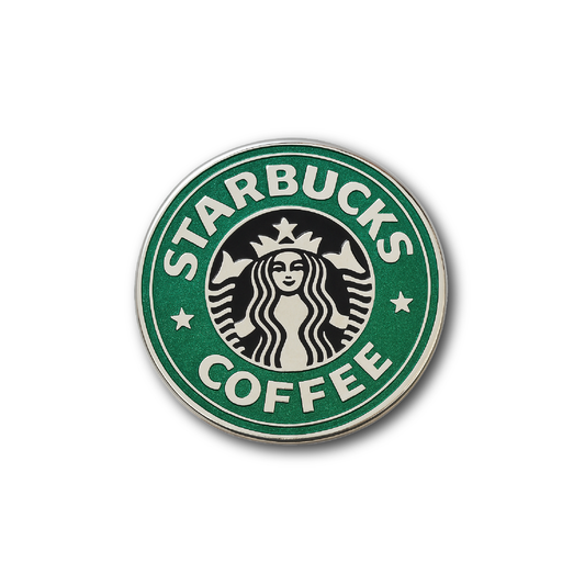 Starbucks Coffee Metal Badges