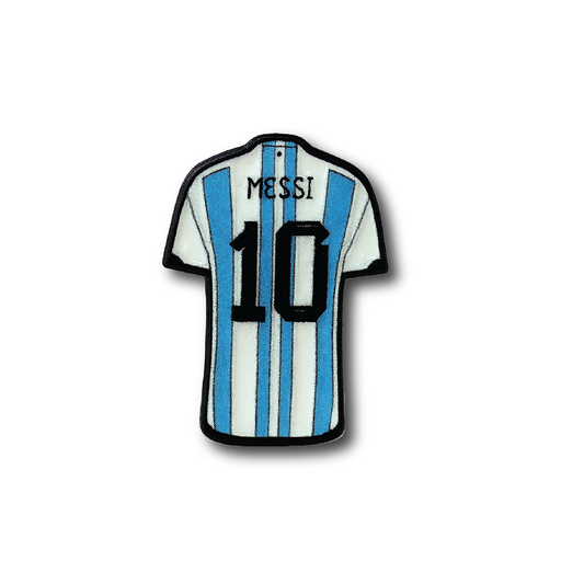 Messi Shirt Metal Badge